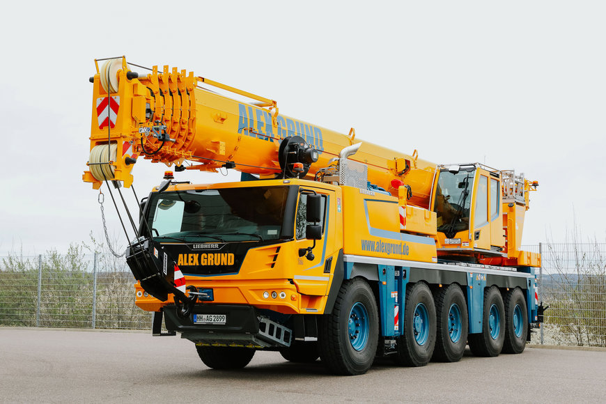 100-tonne crane for its 100th anniversary: Bruns takes delivery of a Liebherr LTM 1100-5.3